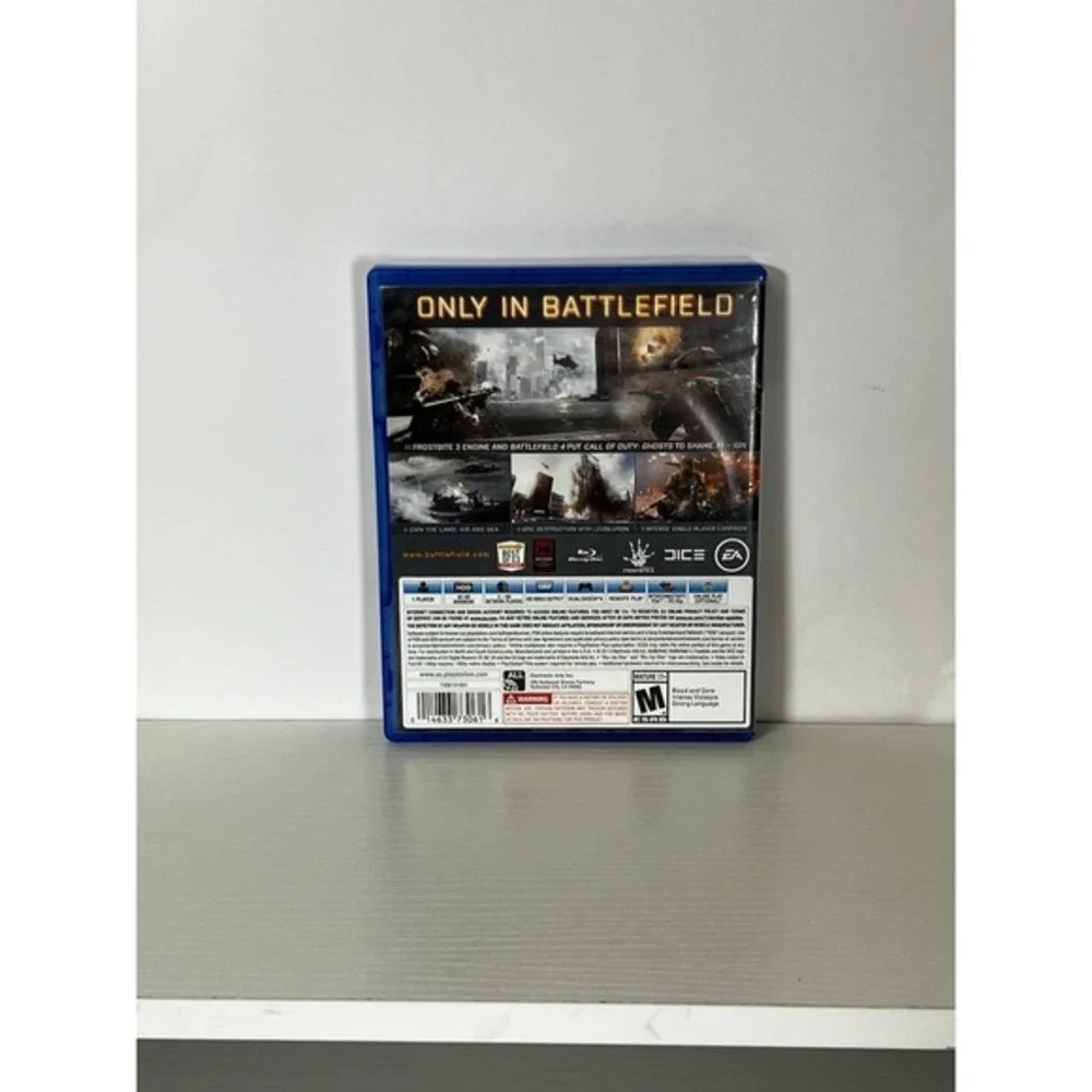 Battlefield 4 PS4 Game Disc & Case‎ PlayStation 4 Tested